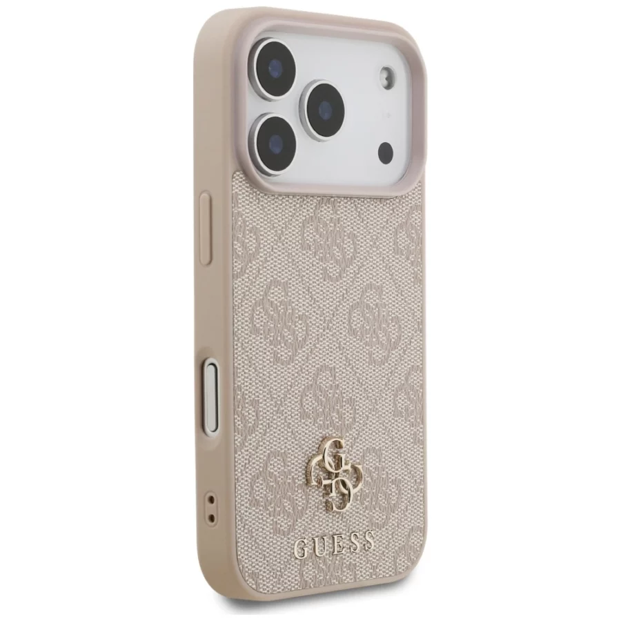 Etui Guess 4G Small Classic Logo MagSafe na iPhone 18 Pro / 17 Pro - różowe