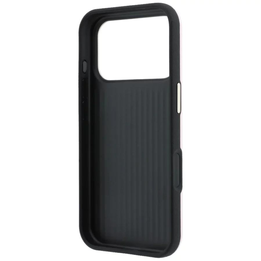 Etui Guess Smooth & Big Strass Logo na iPhone 18 Pro / 17 Pro - różowe