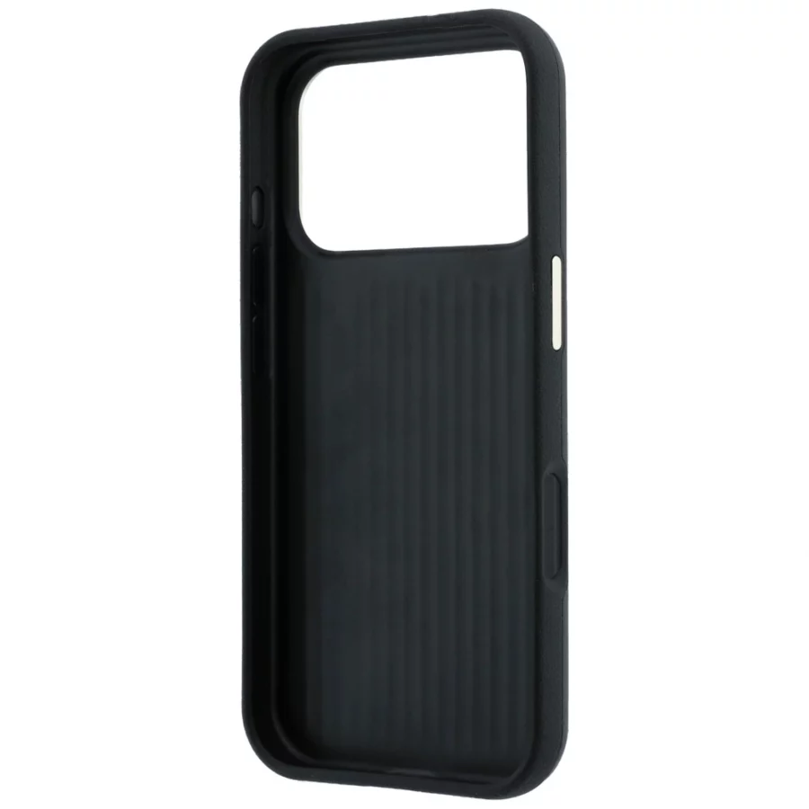 Etui Guess Smooth & Big Strass Logo na iPhone 18 Pro Max / 17 Pro Max - czarne