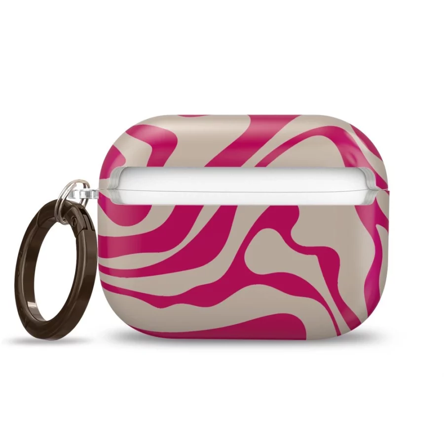 Etui Tech-Protect Lamano na AirPods Pro 3 - różowo-beżowe
