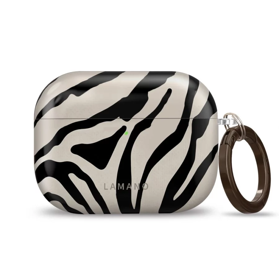 Etui Tech-Protect Lamano na AirPods Pro 3 - czarno-beżowe