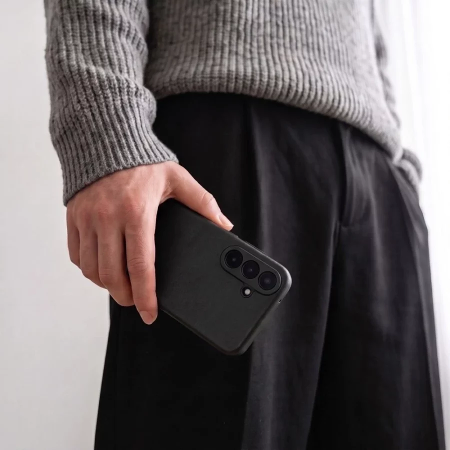 Etui Tech-Protect Smart Wallet na Samsung Galaxy S26 FE - czarne matowe