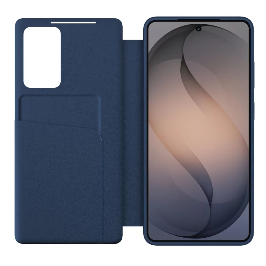 Etui Tech-Protect Smart Wallet na Samsung Galaxy S26 FE - granatowe matowe
