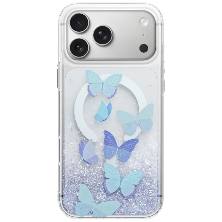 Etui UNIQ Coehl Aria Magnetic Charging na iPhone 18 Pro Max / 17 Pro Max - niebieskie