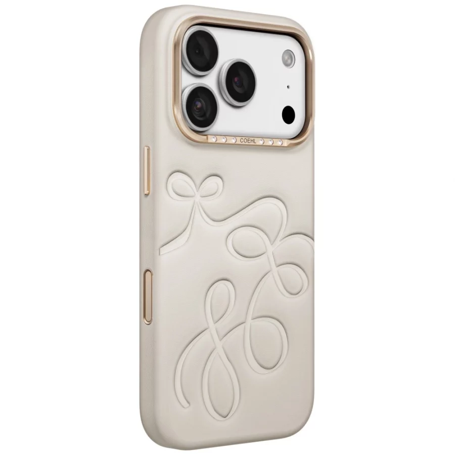 Etui UNIQ Coehl Cloude Magnetic Charging na iPhone 18 Pro / 17 Pro - beżowe