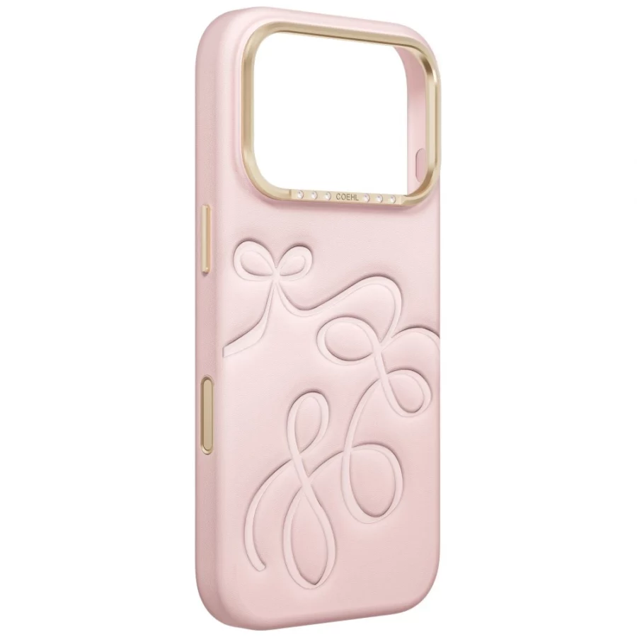 Etui UNIQ Coehl Cloude Magnetic Charging na iPhone 18 Pro / 17 Pro - różowe