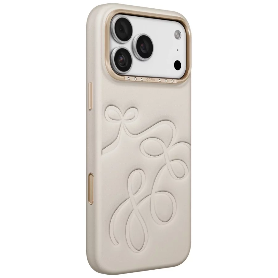 Etui UNIQ Coehl Cloude Magnetic Charging na iPhone 18 Pro Max / 17 Pro Max - beżowe