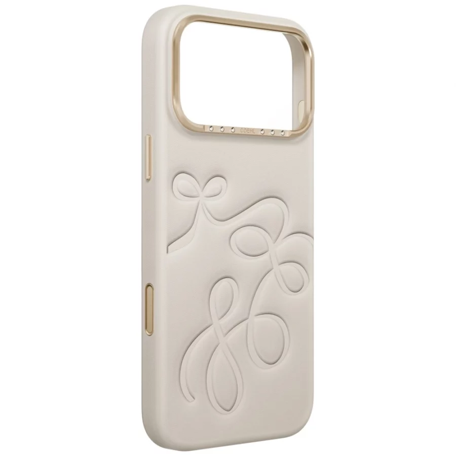 Etui UNIQ Coehl Cloude Magnetic Charging na iPhone 18 Pro Max / 17 Pro Max - beżowe
