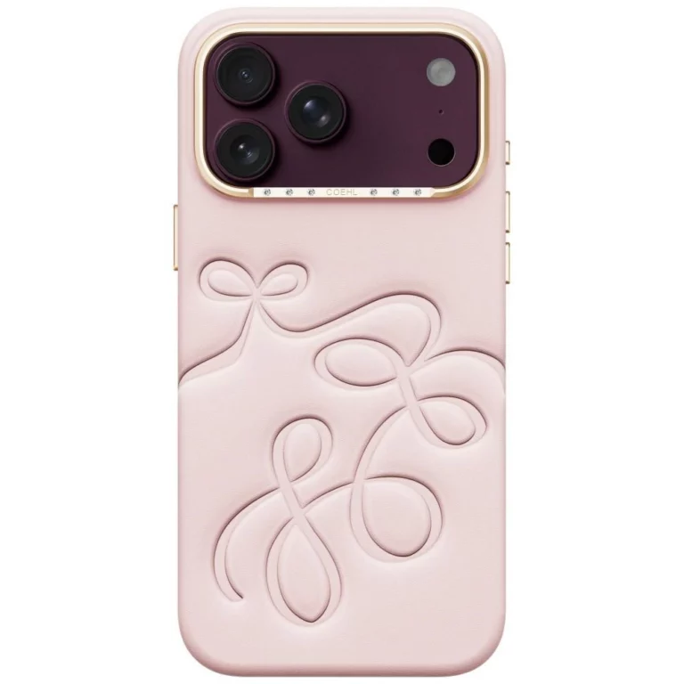 Etui UNIQ Coehl Cloude Magnetic Charging na iPhone 18 Pro Max / 17 Pro Max - różowe