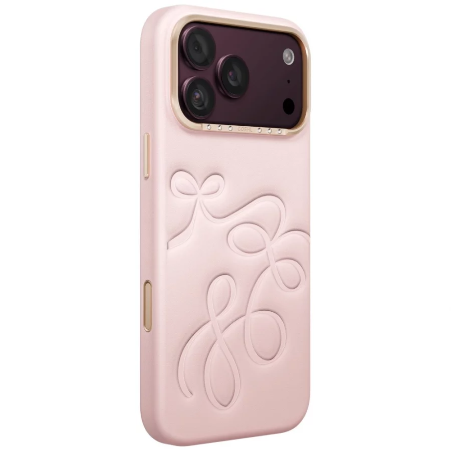Etui UNIQ Coehl Cloude Magnetic Charging na iPhone 18 Pro Max / 17 Pro Max - różowe