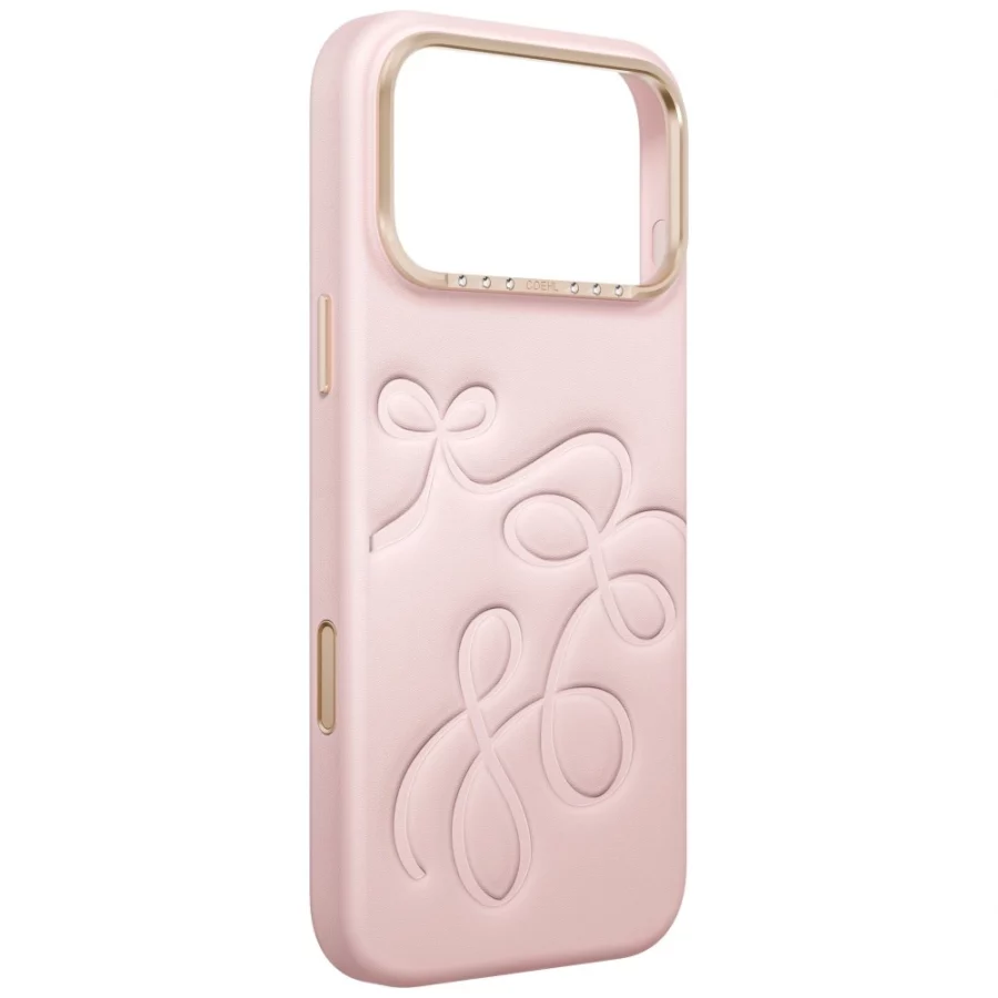 Etui UNIQ Coehl Cloude Magnetic Charging na iPhone 18 Pro Max / 17 Pro Max - różowe