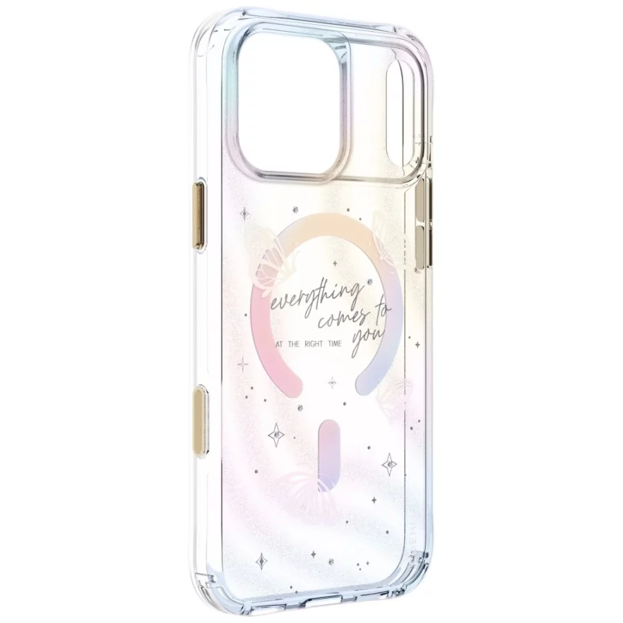 Etui UNIQ Coehl Ellie Magnetic Charging na iPhone 18 Pro Max / 17 Pro Max - wielokolorowe