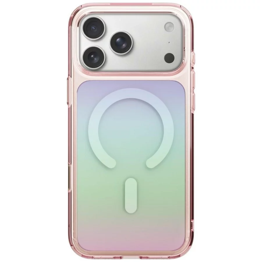 Etui UNIQ Coehl Estelle Magnetic Charging na iPhone 18 Pro / 17 Pro - różowe