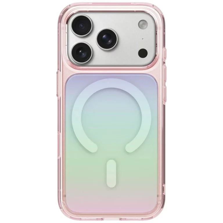 Etui UNIQ Coehl Estelle Magnetic Charging na iPhone 18 Pro Max / 17 Pro Max - różowe