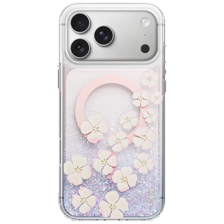 Etui UNIQ Coehl Isla Magnetic Charging na iPhone 18 Pro Max / 17 Pro Max - różowe