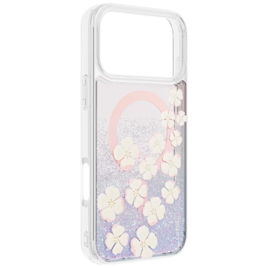 Etui UNIQ Coehl Isla Magnetic Charging na iPhone 18 Pro Max / 17 Pro Max - różowe