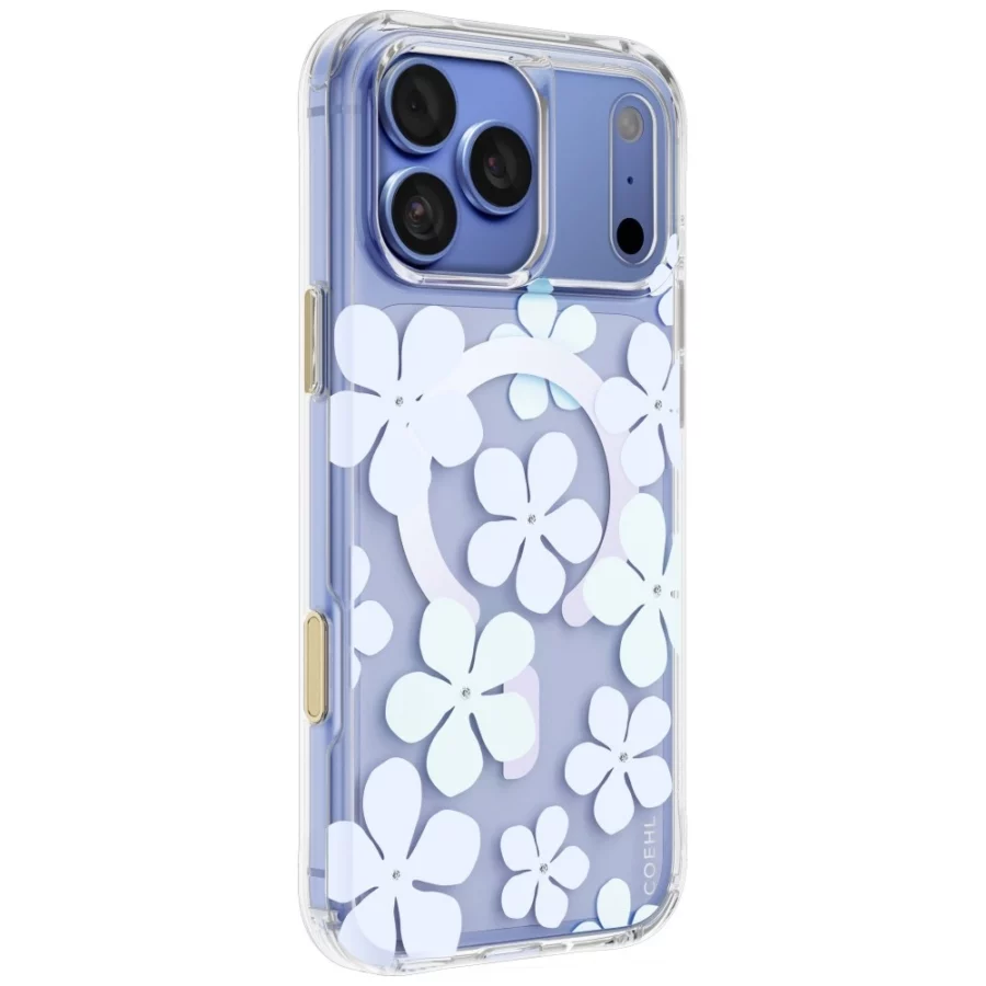 Etui UNIQ Coehl Mila Magnetic Charging na iPhone 18 Pro Max / 17 Pro Max - niebieskie