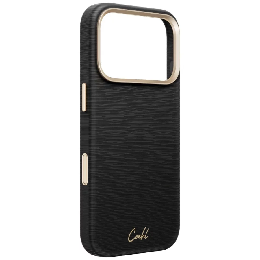 Etui UNIQ Coehl Mirelle Magnetic Charging na iPhone 18 Pro / 17 Pro - czarne