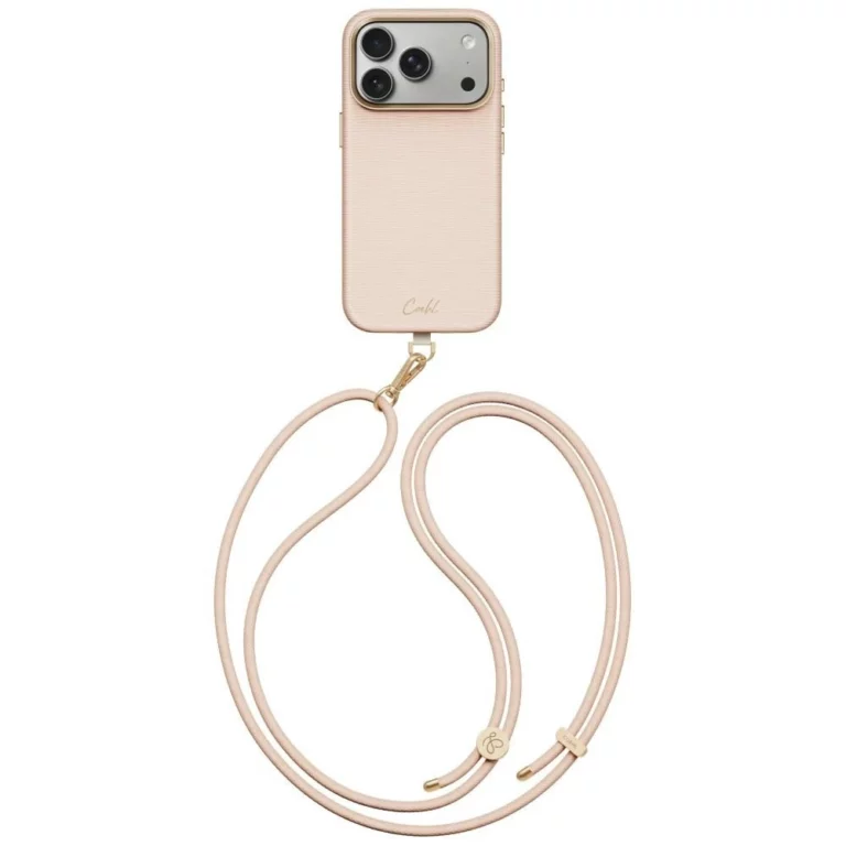 Etui UNIQ Coehl Mirelle Magnetic Charging na iPhone 18 Pro / 17 Pro - różowe
