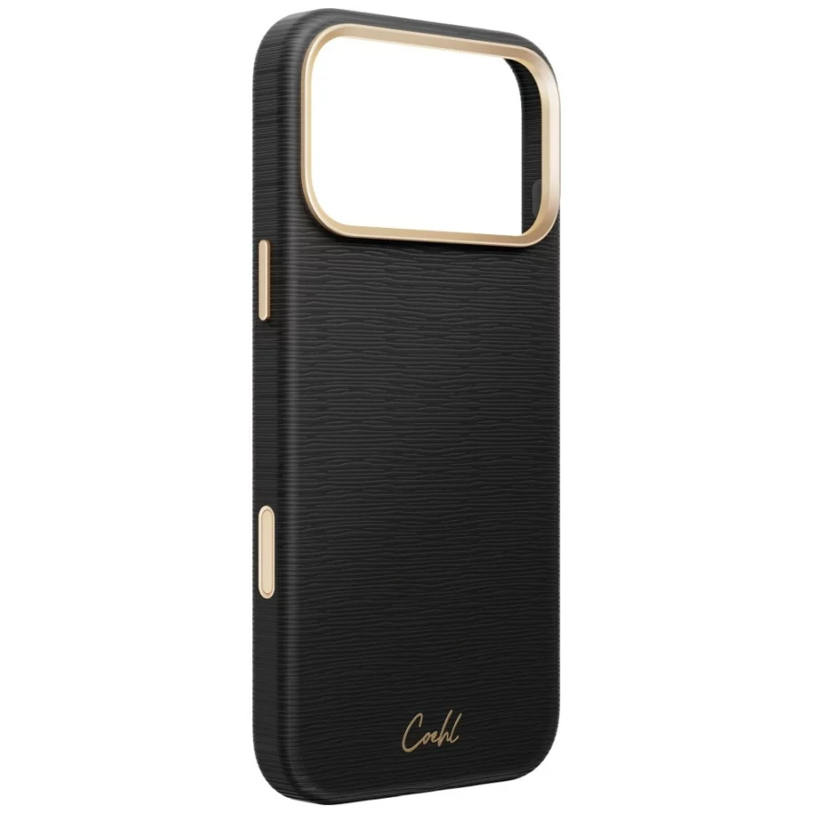 Etui UNIQ Coehl Mirelle Magnetic Charging na iPhone 18 Pro Max / 17 Pro Max - czarne