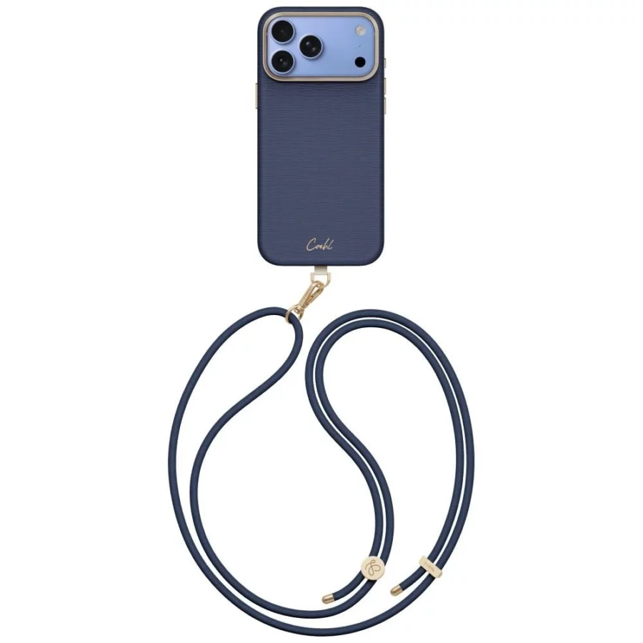 Etui UNIQ Coehl Mirelle Magnetic Charging na iPhone 18 Pro Max / 17 Pro Max - niebieskie