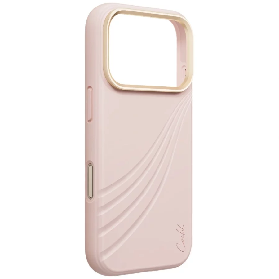 Etui UNIQ Coehl Serina Magnetic Charging na iPhone 18 Pro / 17 Pro - różowe
