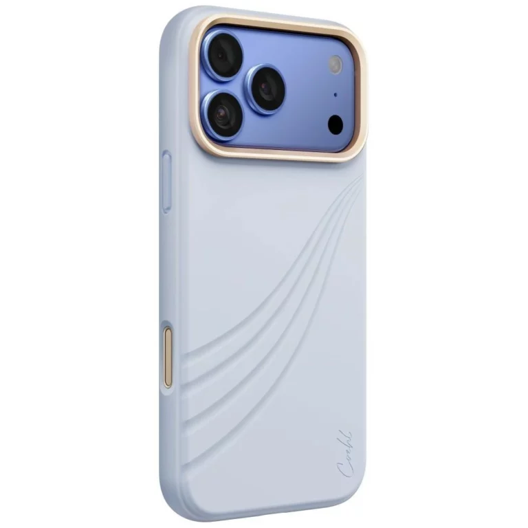 Etui UNIQ Coehl Serina Magnetic Charging na iPhone 18 Pro Max / 17 Pro Max - niebieskie