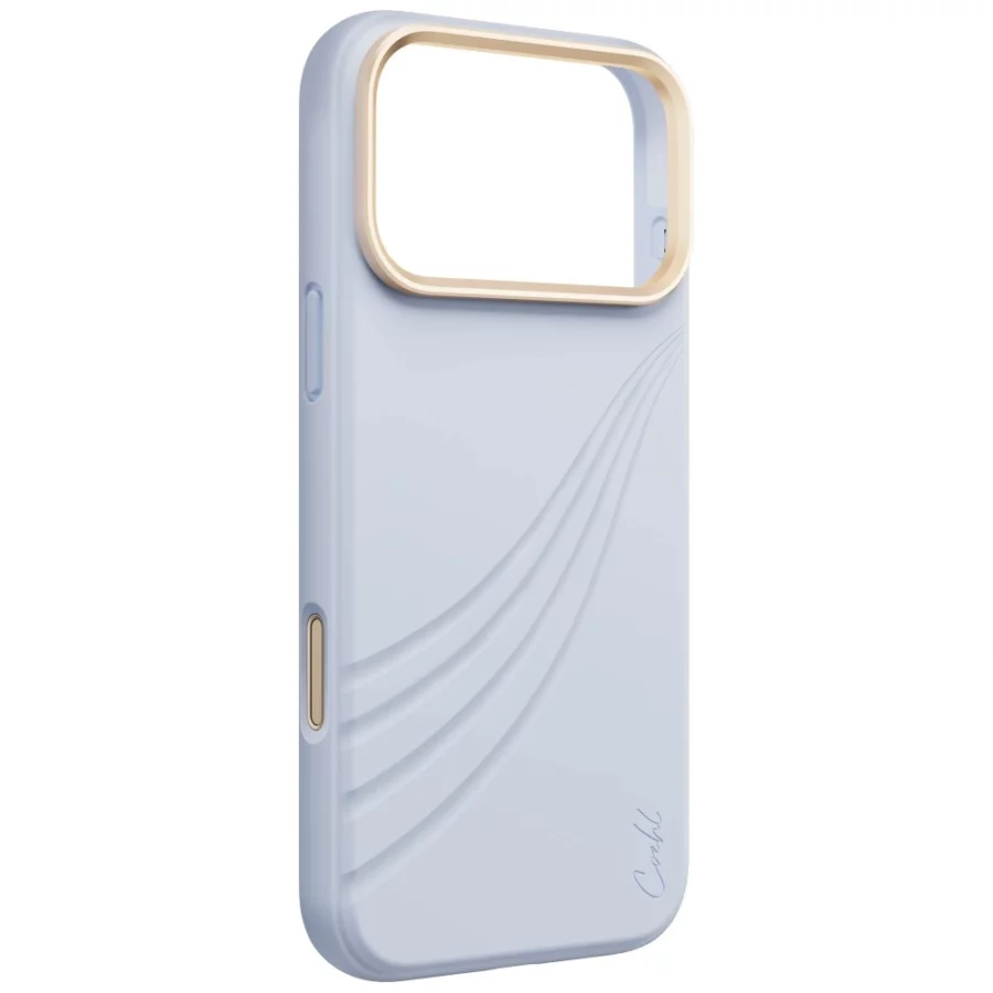 Etui UNIQ Coehl Serina Magnetic Charging na iPhone 18 Pro Max / 17 Pro Max - niebieskie