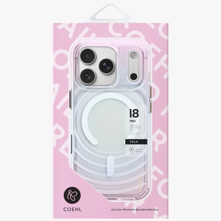 Etui UNIQ Coehl Vela Magnetic Charging na iPhone 18 Pro / 17 Pro - wielokolorowe