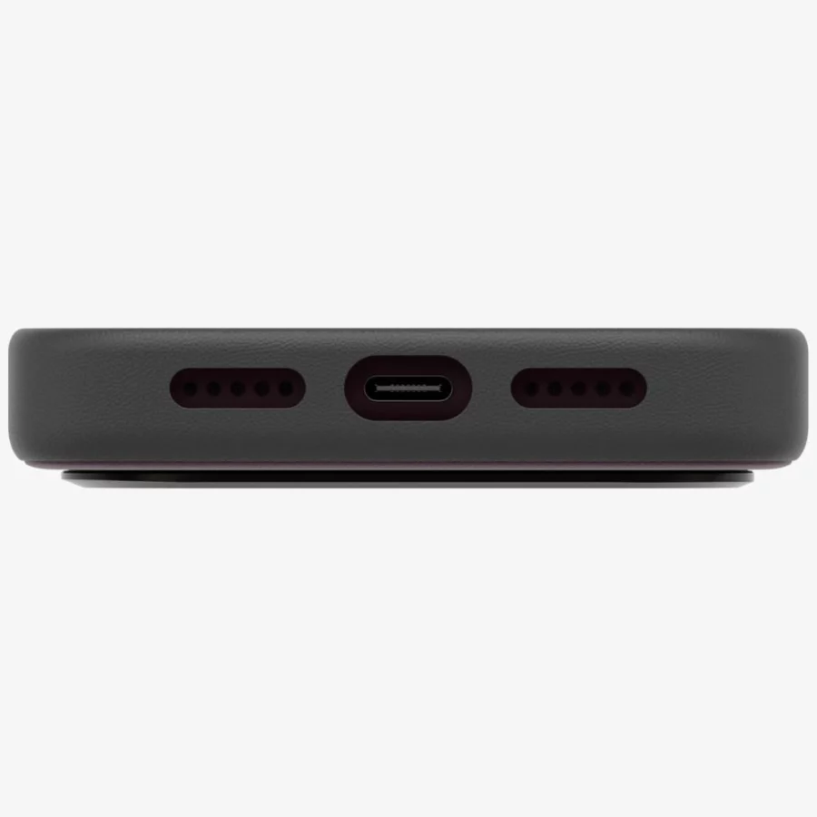 Etui UNIQ Lyden DS Magclick Charging na iPhone 18 Pro / 17 Pro - bordowe