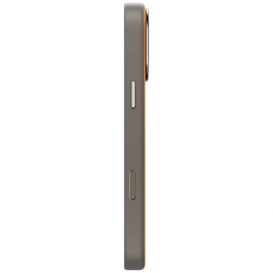 Etui UNIQ Lyden DS Magclick Charging na iPhone 18 Pro / 17 Pro - jasnopomarańczowe