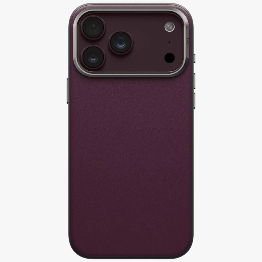 Etui UNIQ Lyden DS Magclick Charging na iPhone 18 Pro Max / 17 Pro Max - bordowe