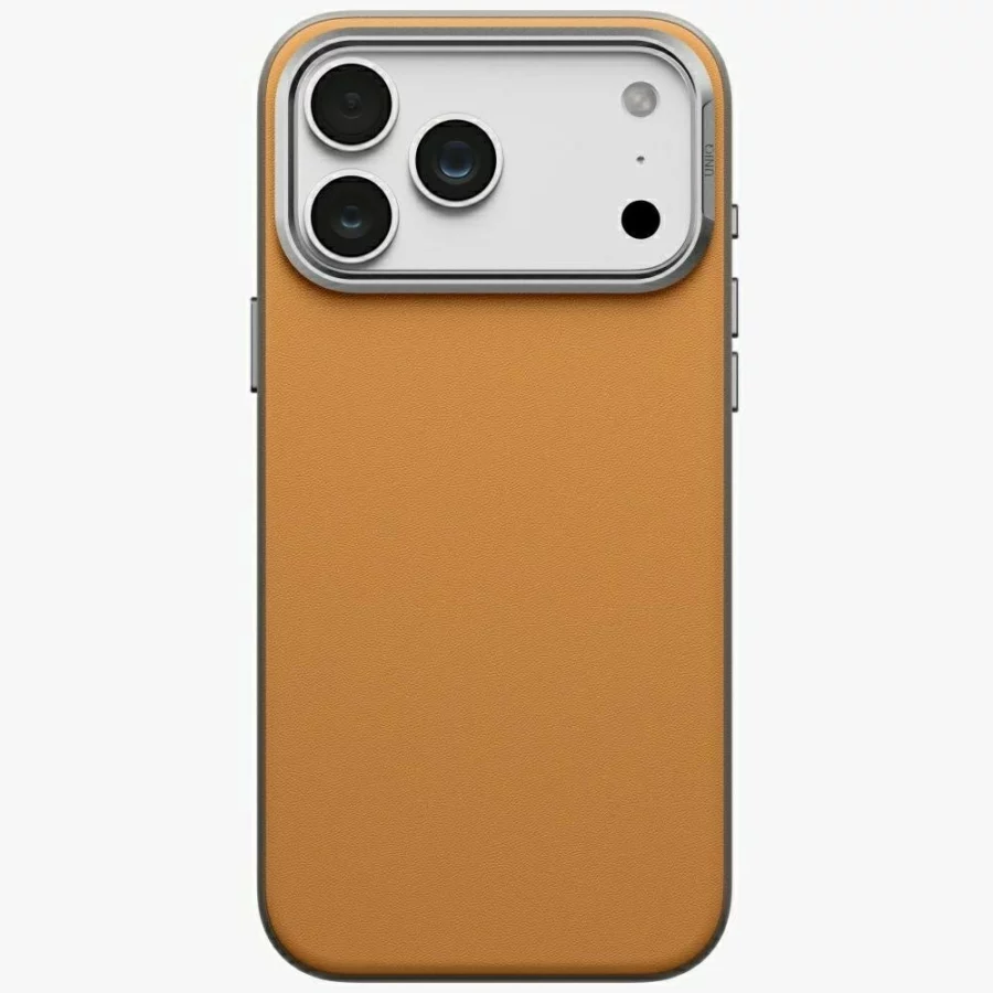 Etui UNIQ Lyden DS Magclick Charging na iPhone 18 Pro Max / 17 Pro Max - jasnopomarańczowe