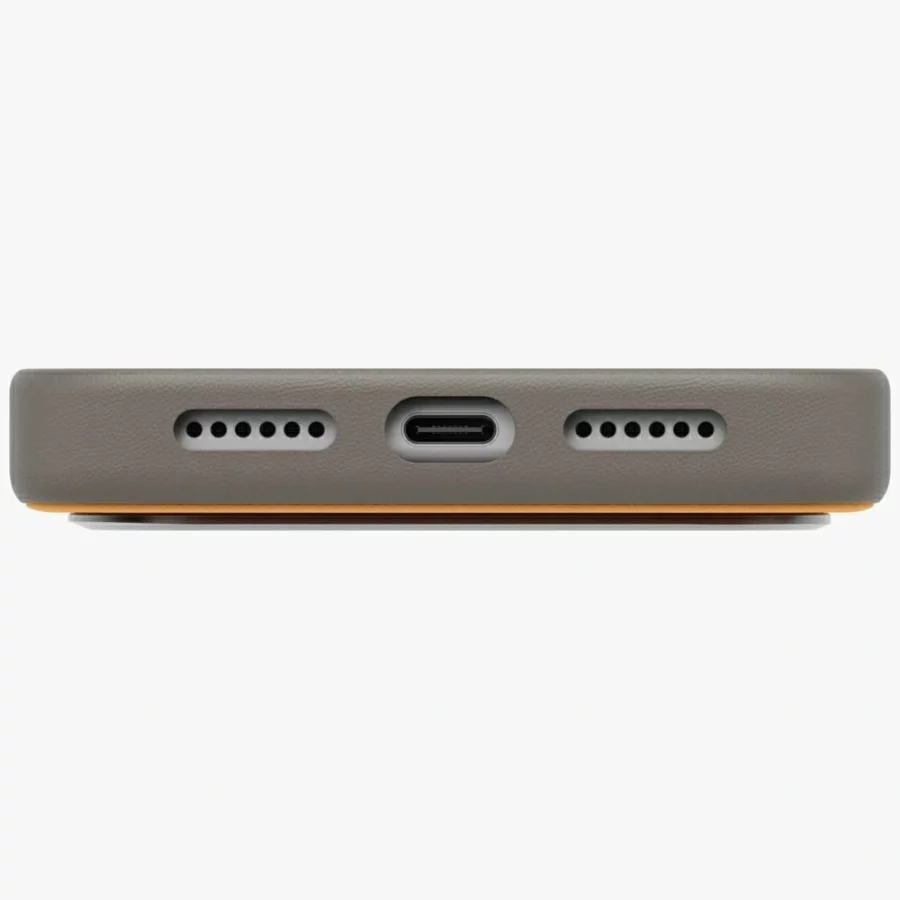 Etui UNIQ Lyden DS Magclick Charging na iPhone 18 Pro Max / 17 Pro Max - jasnopomarańczowe