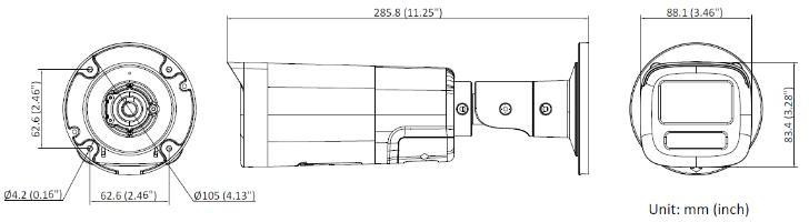 KAMERA IP HIKVISION DS-2CD1643G2-LIZU/SL 2.8-12mm