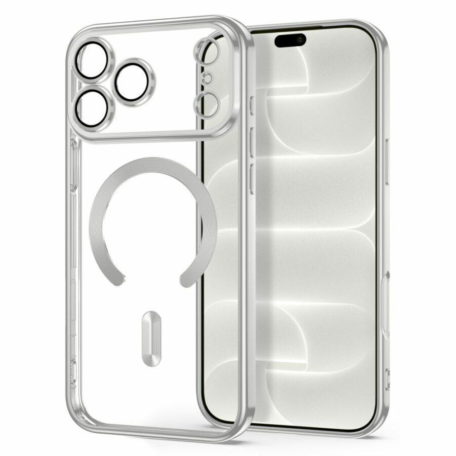 TECH-PROTECT MAGFLEX MAGSAFE IPHONE 17 PRO MAX / 18 PRO MAX SHINY SILVER