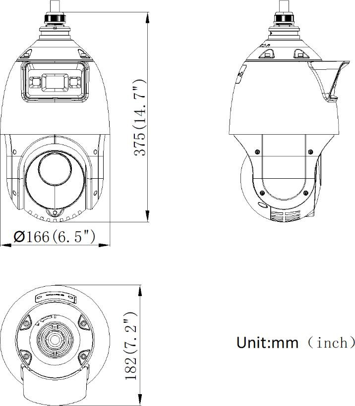 Kamera IP PTZ Hikvision DS-2SE4C425MWG-E/14(F0)