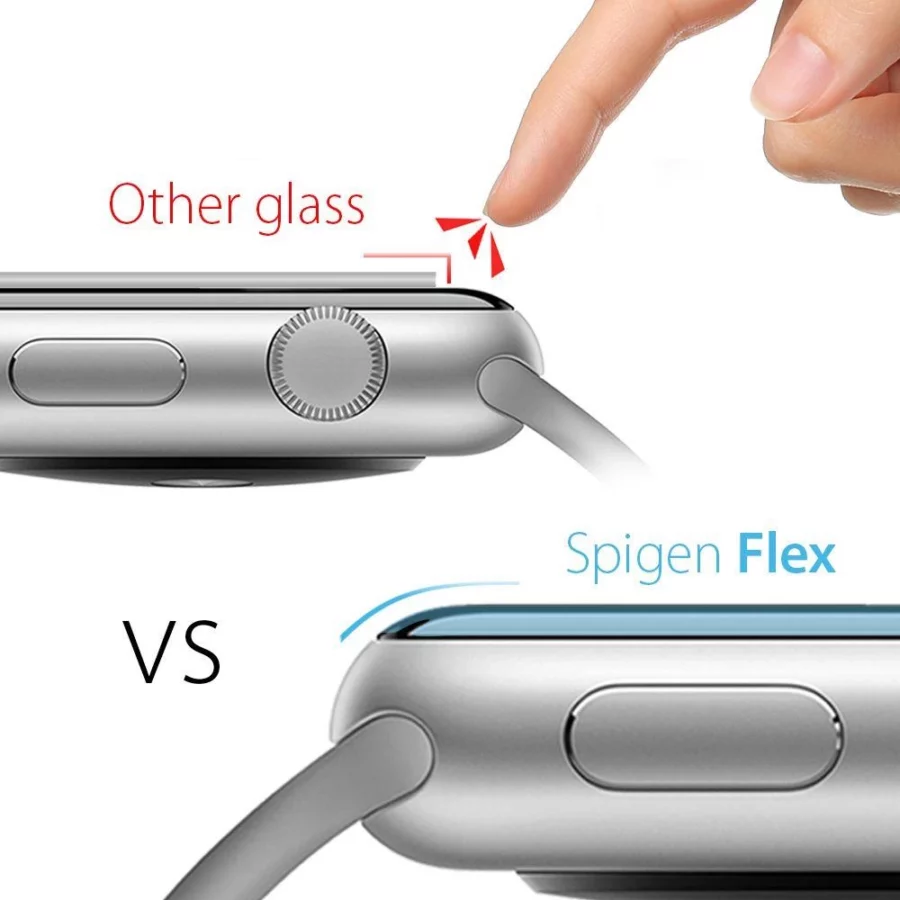 Folia ochronna Spigen Neo Flex 3-Pack na Apple Watch 40 / 41 mm