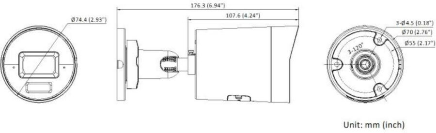 KAMERA IP HIKVISION DS-2CD2043G2-LI(2.8mm)