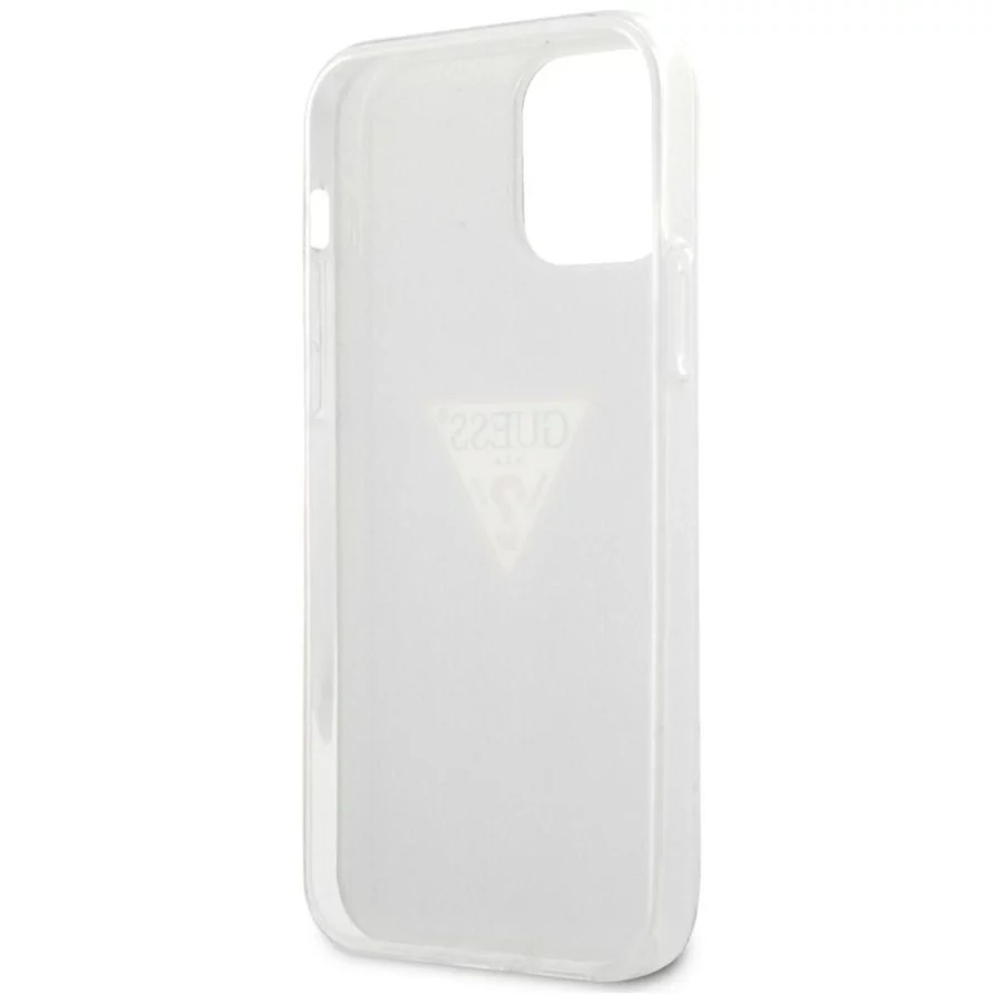 Etui Guess Jeans Collection na iPhone 12 Pro Max - granatowe