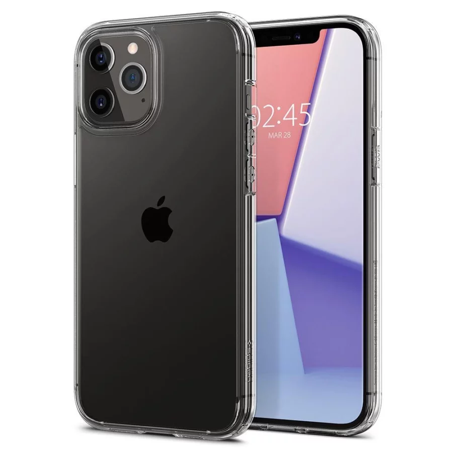 Etui Spigen Ultra Hybrid na iPhone 12 / iPhone 12 Pro - przezroczyste