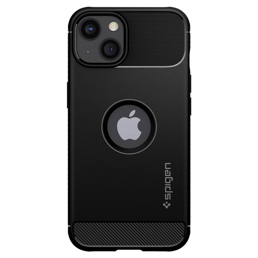 Etui Spigen Rugged Armor na iPhone 13 - czarny mat