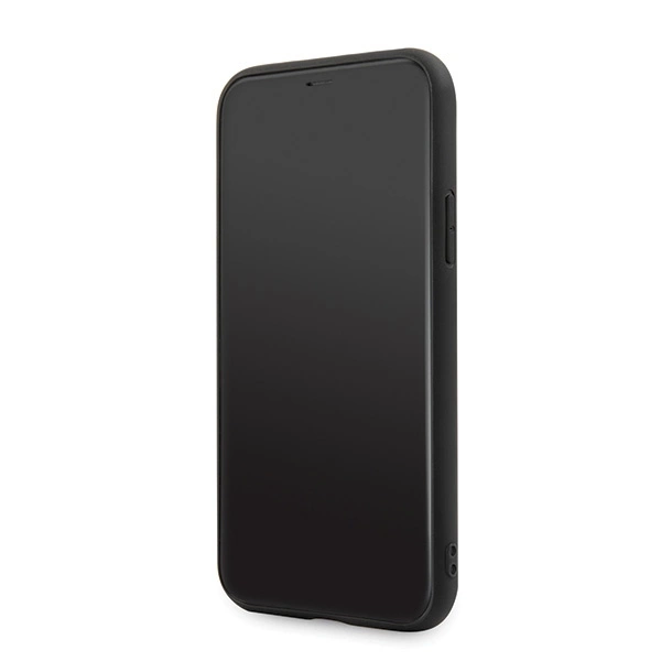 Etui Mercedes Bow Line na iPhone 12 mini - czarne