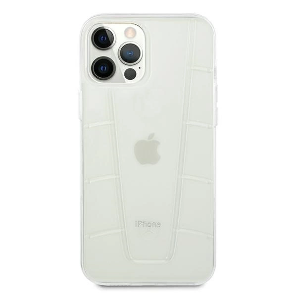 Etui Mercedes Line na iPhone 12 Pro Max - przezroczyste
