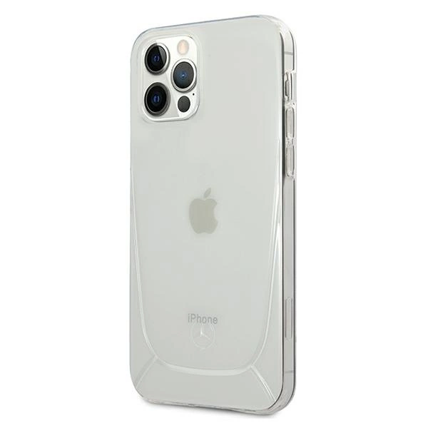Etui Mercedes Line na iPhone 12 Pro Max - przezroczyste