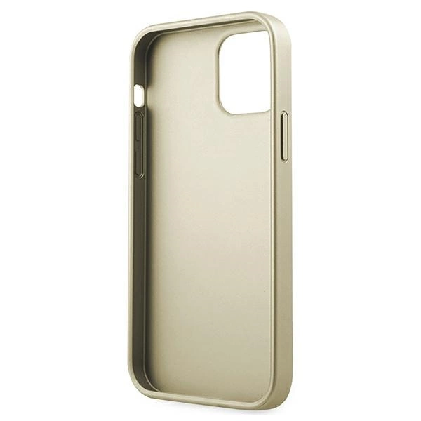 Etui Guess Iridescent na iPhone 12 Pro Max - złote