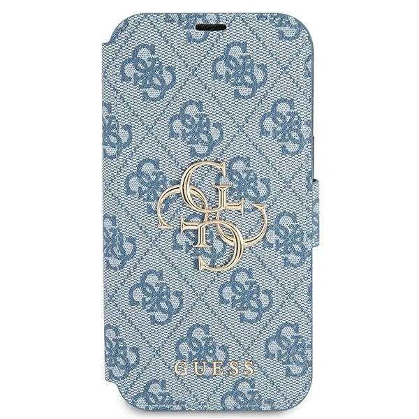 Guess GUBKP13S4GMGBL iPhone 13 mini 5,4" niebieski/blue book 4G Big Metal Logo