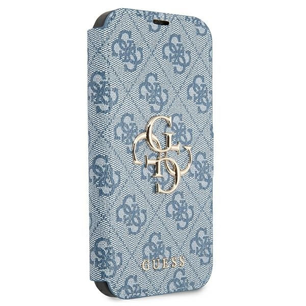 Guess GUBKP13S4GMGBL iPhone 13 mini 5,4" niebieski/blue book 4G Big Metal Logo