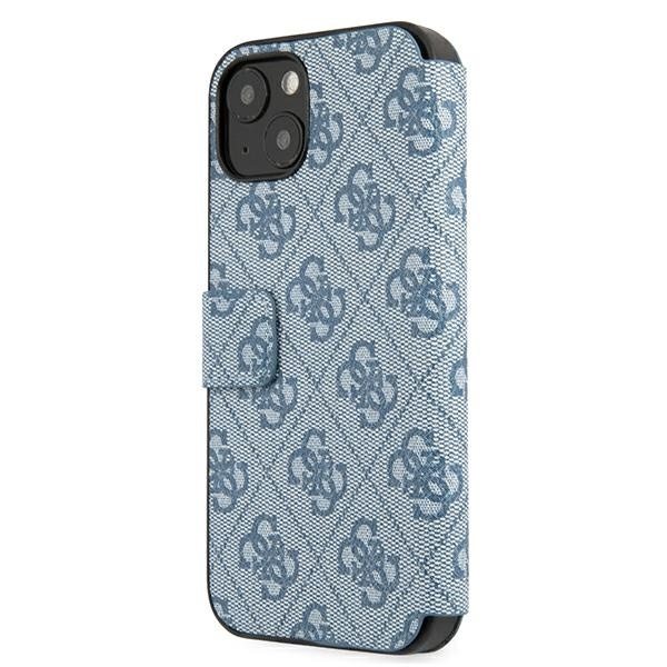 Guess GUBKP13S4GMGBL iPhone 13 mini 5,4" niebieski/blue book 4G Big Metal Logo