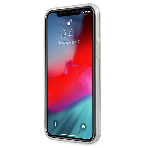 Guess GUHCP12L3D4GIRBL iPhone 12 Pro Max6,7" opalowy/iridescent hardcase 4G 3D Pattern Collection